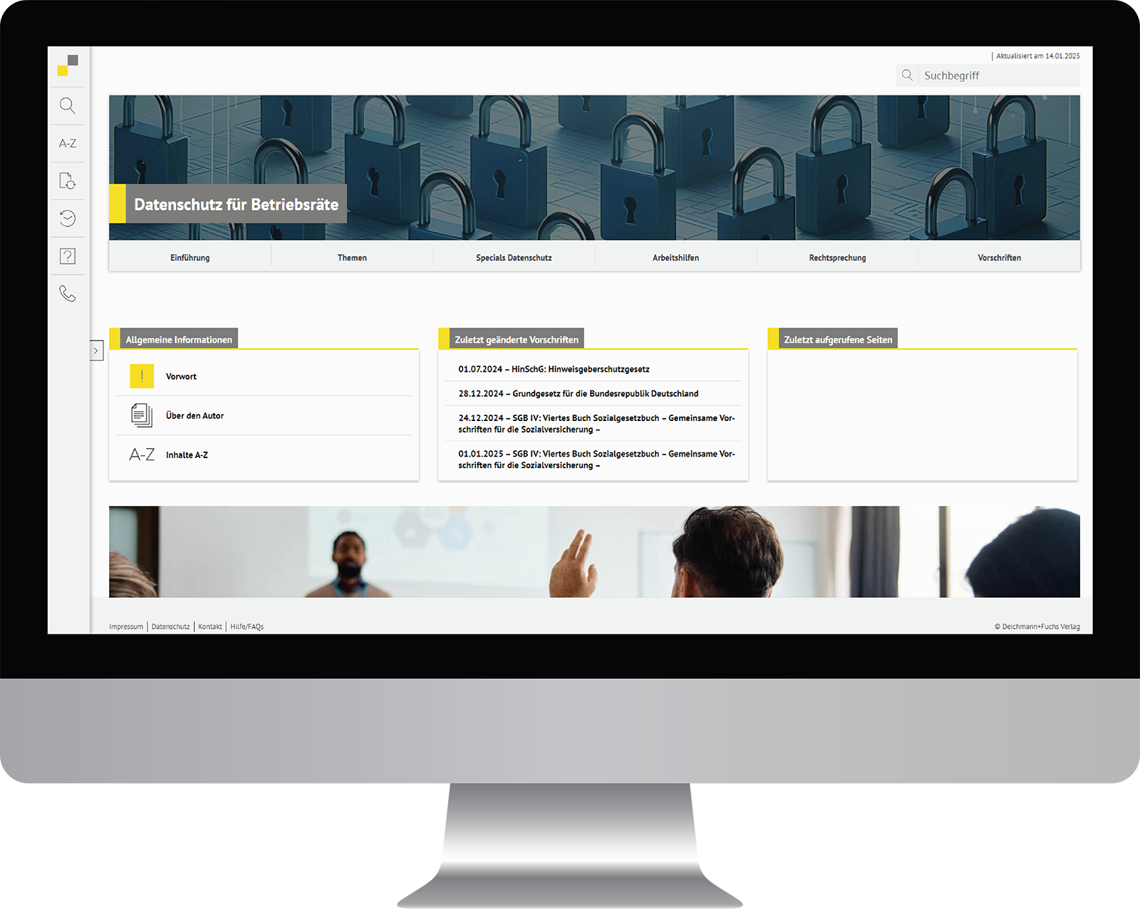 Dieses Bild zeigt das Produkt Datenschutz für Betriebsräte