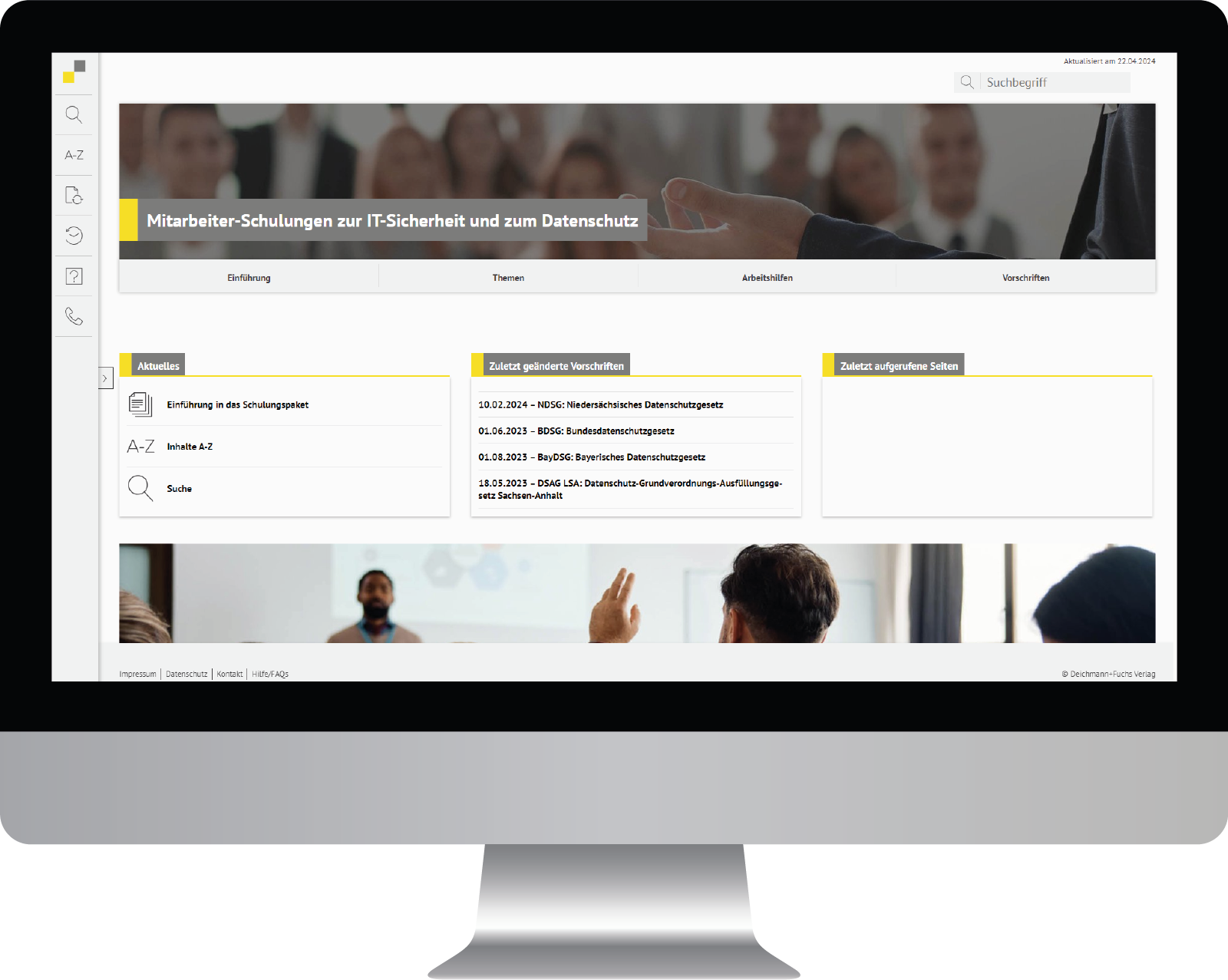 Mitarbeiter-Schulungen zur IT-Sicherheit und zum Datenschutz
