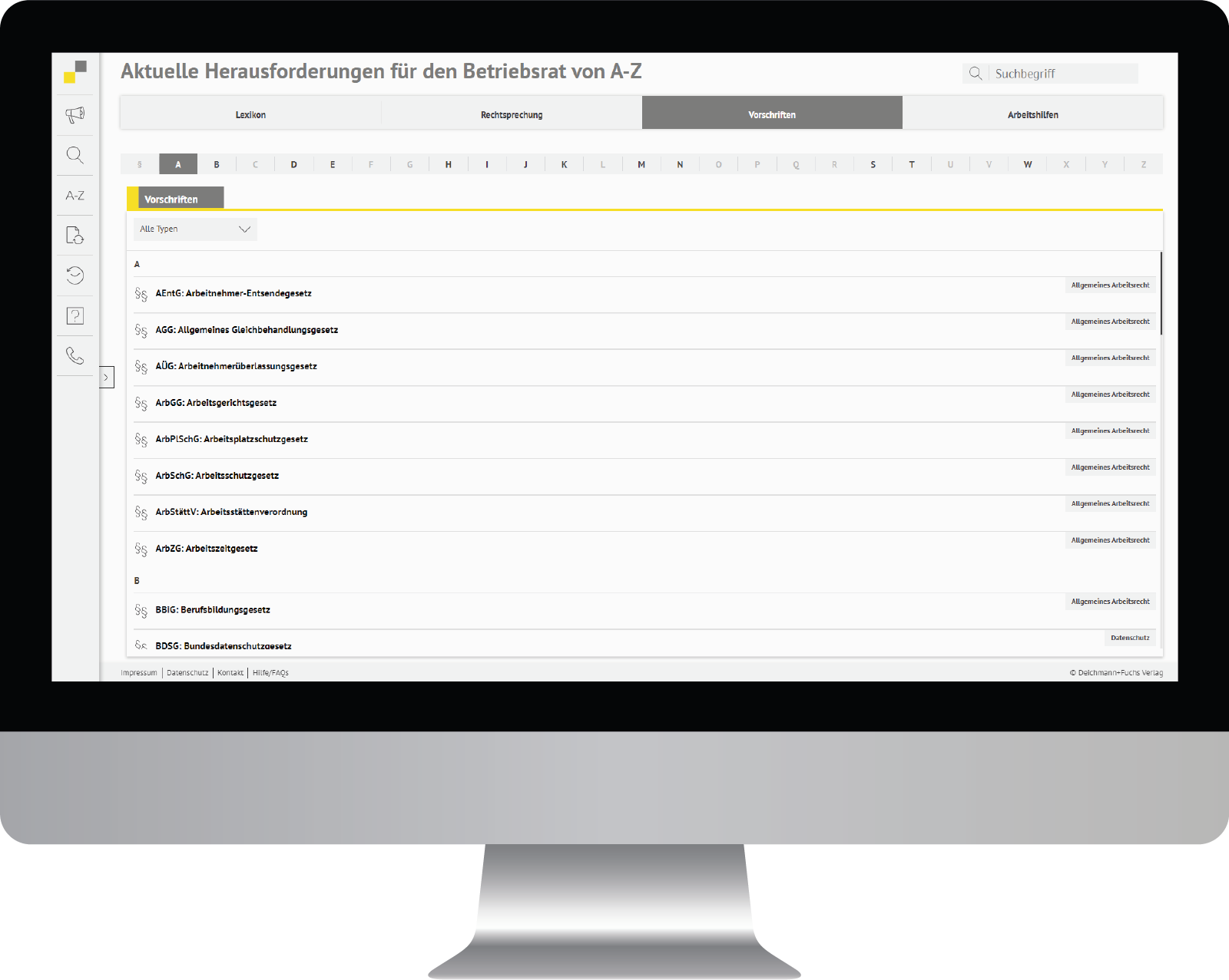 Aktuelle Herausforderungen für den Betriebsrat von A-Z