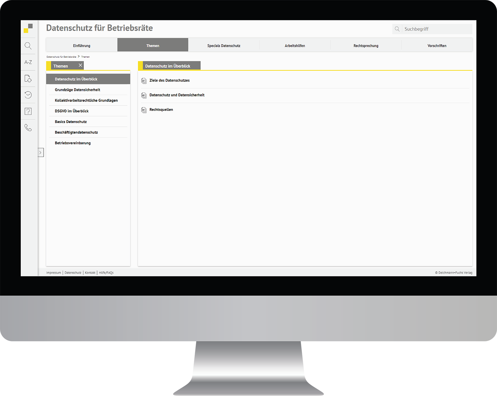 Dieses Bild zeigt das Produkt Datenschutz für Betriebsräte