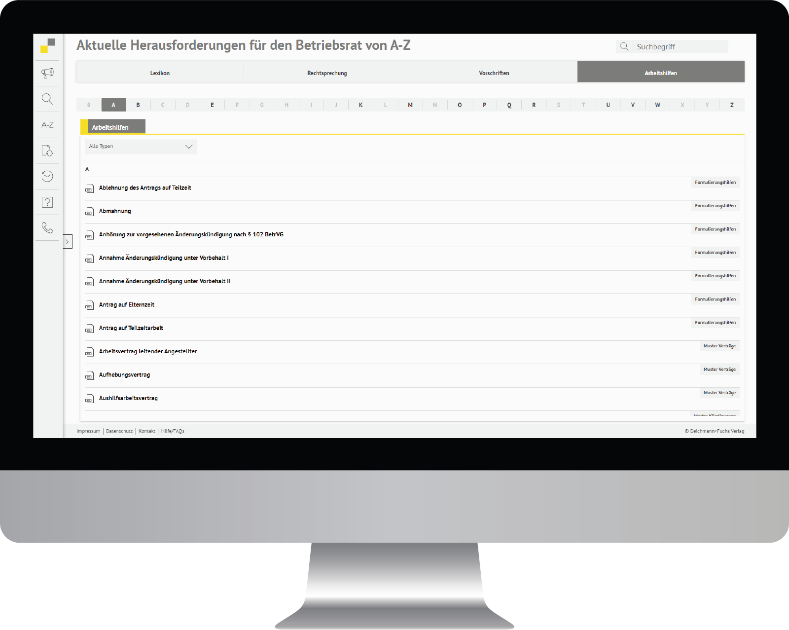 Aktuelle Herausforderungen für den Betriebsrat von A-Z