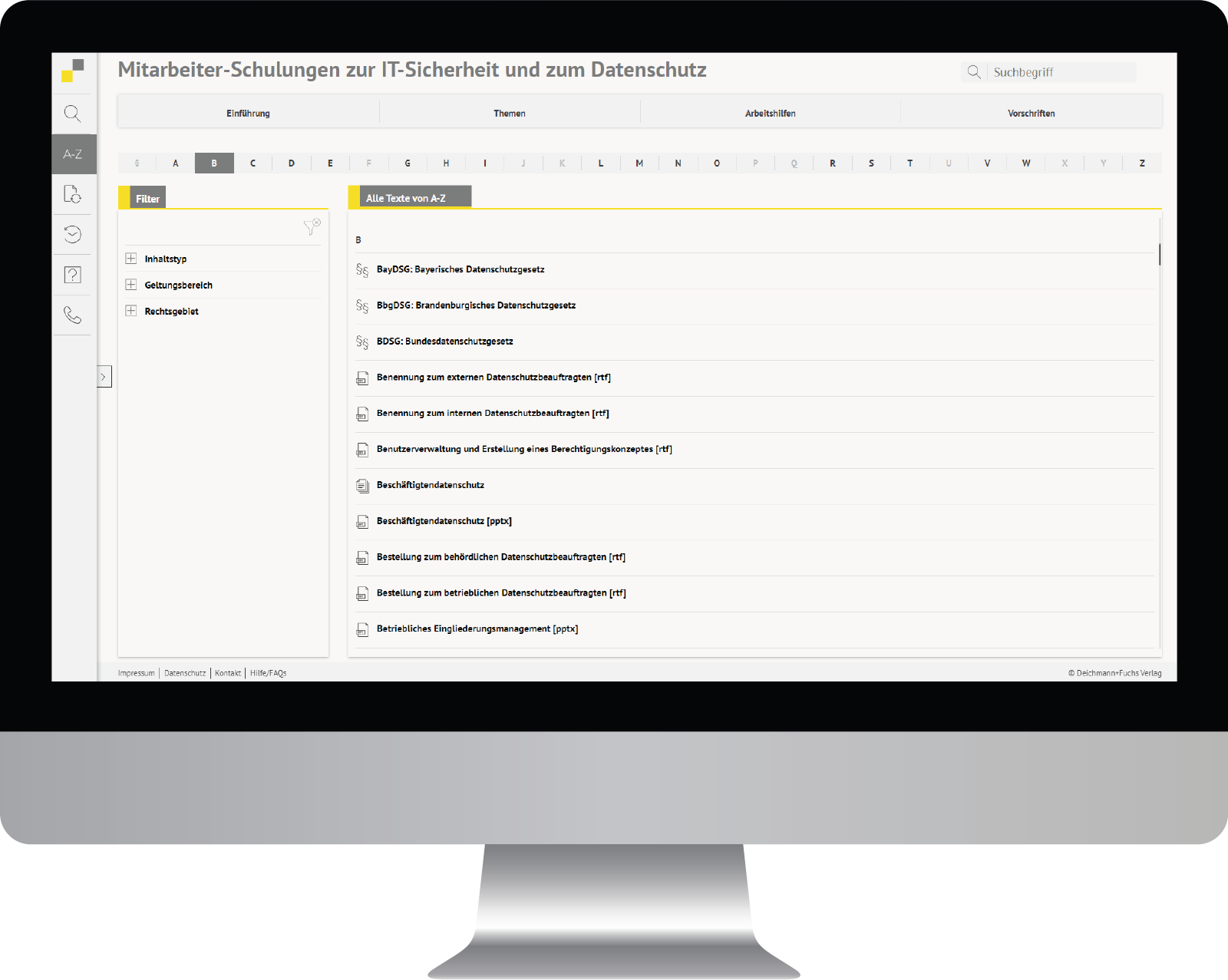 Mitarbeiter-Schulungen zur IT-Sicherheit und zum Datenschutz